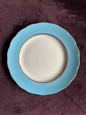 Buy Colclough Ballet Harlequin Blue Bone China Salad Plate • 5£