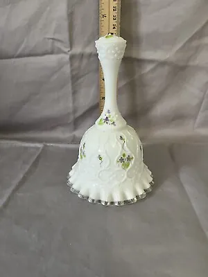 Buy Fenton Bell - Violets In The Snow - Spanish Lace Bell 6  • 21.21£