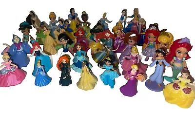 Buy Disney Princesses Lot Of 45 Plastic PVC Figurines Cake Toppers Toys Ariel Belle • 22.68£