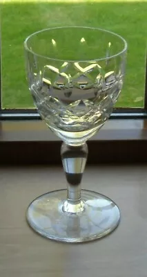 Buy Royal BRIERLEY Crystal - Oxford Cut - Wine Glass / Glass - 5.25  - VGC • 3.59£