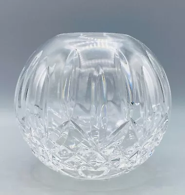 Buy Vintage Waterford Crystal Cut Glass Bowl / Vase Stamped • 24.95£