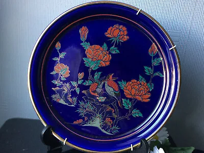 Buy Large Irish Decor Plate Blue ART Collection Oriental Paradise Ceramic By ARKLOW • 10£