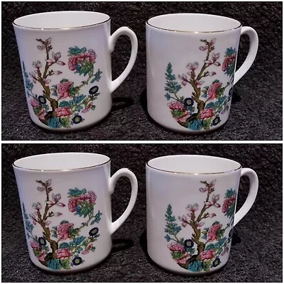 Buy Set Of 4 Nanrich Pottery Jason Works Fine Bone China Mugs Staffordshire England • 15£
