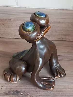 Buy Vintage Yare Design Pottery Handmade Frog Figure • 3.99£