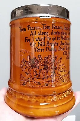 Buy Large Lord Nelson Pottery Tankard ~ Widecombe Fair & Uncle Tom Cobley Poems • 9.95£