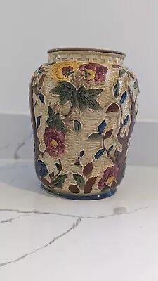 Buy Indian Tree Vase H. J. Wood Staffordshire Pottery Vintage Hand Painted  • 12£