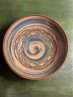 Buy Mid Century Cyril Ruffles Holkham Studio Art Pottery Celtic Pattern Bowl 16cm • 18£