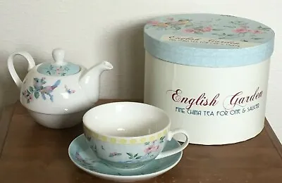 Buy The English Table By Creative Tops, English Garden, Fine China Tea For One, BNIB • 19.95£