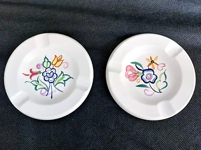 Buy 2 X Poole Pottery  Traditional Ware  Ashtrays - Vintage 1960-70's • 3.50£