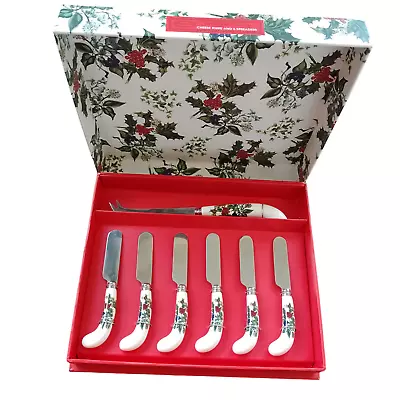 Buy Portmeirion The Holly & The Ivy  Cheese Knife & Spreader Set Boxed • 9.99£