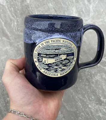 Buy Denseen Pottery WW2 Valor Pacific National Monument USS Arizona Ceramic Mug  • 9.60£
