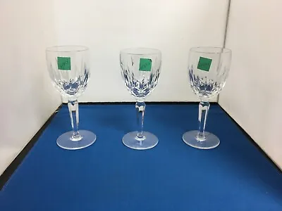 Buy 3 Waterford Lismore Nouveau Cut Wine Glasses • 41£
