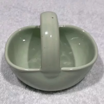 Buy Vintage Denby Stoneware – Light Green Posy Basket • 8£