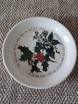 Buy Holly & Ivy Portmeirion Sweet Dish 4.6 Inch - Holly & Ivy Quote - Brand New! • 4.99£