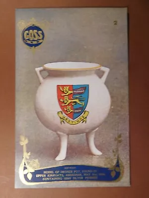 Buy W.H.GOSS POSTCARD  Bronze Pot   With Hastings Crest 1900s  • 5£