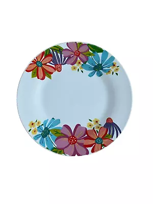 Buy Royal Norfolk-Spring Fling Dinner Plate- Floral, Reds Blues & Purples  10 1/2  • 6.64£