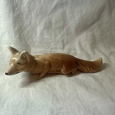 Buy Vintage Sylvac Pottery No 1424 Stalking Fox Animal Light Brown Excellent • 14.99£