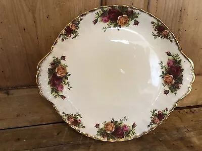 Buy Royal Albert Old Country Roses Eared Cake/sandwich Plate 1st Quality. • 15£