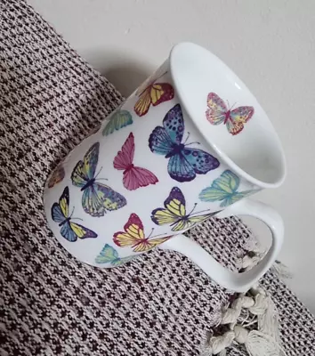 Buy Vintage 2011 Laura Ashley Fine Bone China Tea Coffee Butterfly Mug EXC CONDITION • 9.99£