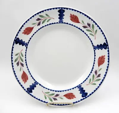 Buy Vintage Adams Lancaster English Ironstone China 10  Red Flowers Dinner Plate • 13.21£