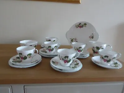 Buy Shelley Fine China Fuchsia Floral Pattern – 20 Pieces  • 130£