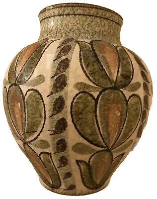 Buy Pottery, Ceramics Vase Bourne Denby Glyn Colledge Vase Of Baluster Foliate Form. • 65£