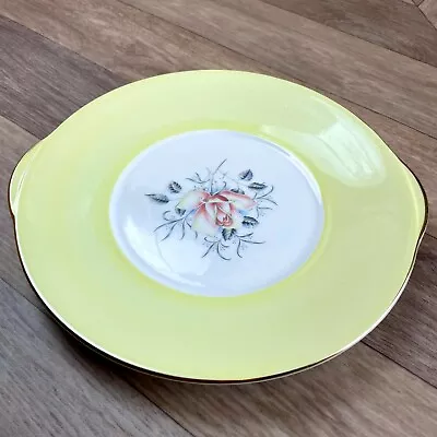 Buy Royal Grafton Fine Bone China Plate 9  Yellow,Floral, An Sasara, Made In England • 4.99£
