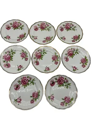 Buy Royal Standard Orleans Rose Side Plates Set Of 8 Gilded Edge English Bone China • 65.45£