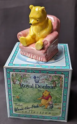Buy Royal Doulton -Winnie The Pooh In The Armchair 7313  WP4 • 14.50£