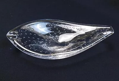 Buy MID CENTURY KOSTA BODA Glass VICKE LINDSTRAND Fish Bowl Controlled Bubbles • 41.41£
