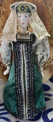 Buy Gorgeous VTG 100% Handmade Kykna Russian Sculpture Porcelain Doll Costume RARE • 37.13£