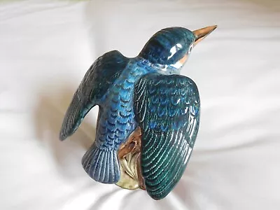 Buy Vintage Beswick Kingfisher 2371 Porcelain Bird Figurine Gloss • 35£