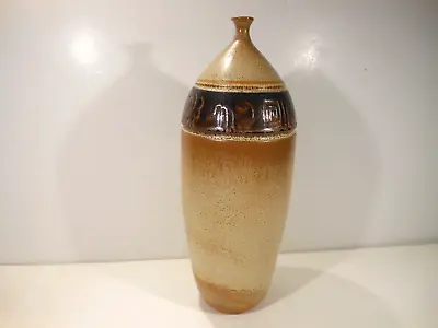 Buy VINTAGE 1960s ART POTTERY VASE Mid Century Modern Colors And Shape 10  Signed • 18.97£