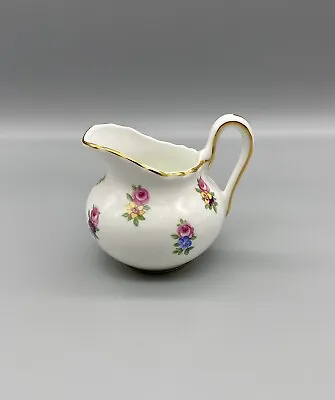 Buy Sutherland H M Bone China Small Cream Pitcher Rose Bouquets With Gold Gilt • 10.39£