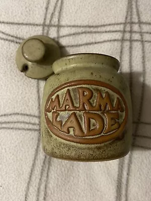 Buy 1970s Pottery Marmalade Jar - Like Tremar Excellent Condition. • 2.50£