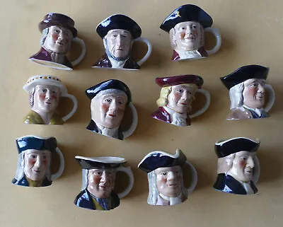 Buy 11 Lovely Tony Wood Character Jugs, 6 From 1991 Collection; Excellent Cond. • 12£