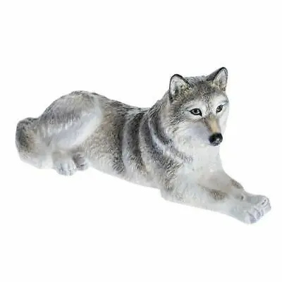 Buy New John Beswick Lying Wolf Figurine - New In Box - JBDW4 • 32.95£