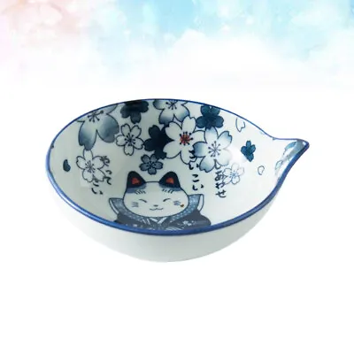 Buy Japanese Bowls Ceramic Cereal Bowls Ceramic Soy Sauce Dipping Bowls • 12.09£