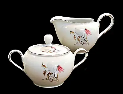Buy Royal Duchess Mountain Bell Creamer Sugar Bowl Set Bavaria Germany Fine China • 14.09£