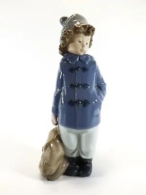 Buy Retired Lladro Nao  Figurine Called   Ready For An Excursion   No 1036 R1489/4 • 5.50£