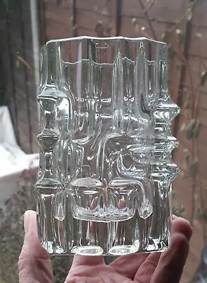 Buy Art Glass Vase By Vladislav Urban For Sklo Union Rosice, Czech Republic 1968. • 30£