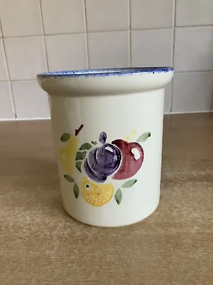 Buy Poole Handpainted Pottery - Dorset Fruits - Storage Jar - No Lid • 10£
