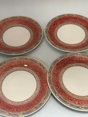 Buy BHS Zarand Jeff Banks Pink & White Set X4 Dinner Plates Large  Dishes 10  B #LH • 5.99£