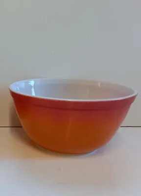 Buy Pyrex Orange Bowls.  Burnt Orange  1, 1/2 Quart Milk Glass  Bowls. Made In USA • 20£