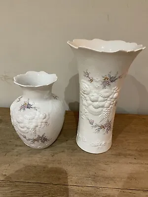 Buy 2 Kaiser German Porcelain Vase-Rosalie • 58£