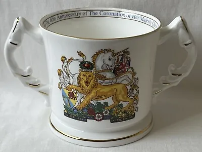 Buy Aynsley Bone China Loving Cup, 40th Anniversary Of The Coronation 1993. • 6£