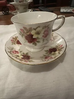 Buy Queen Anne Bone China Cup N Saucer F 37 9 Made In England • 14.39£