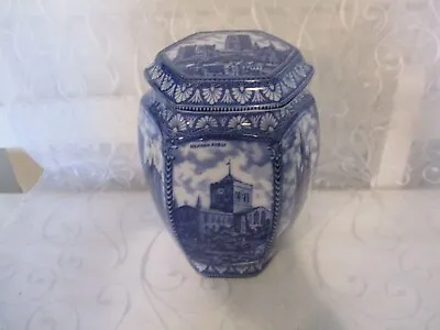 Buy Large Maling Ware For Ringtons Cathedral Tea Caddy / Storage Jar  1930's • 29.99£