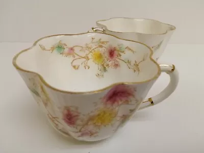 Buy Rare Antique The Foley China Blue Floral 2 Tea Cups  • 41.73£