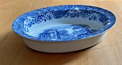 Buy Spode Blue Italian Large Oval Rimmed Baking And Serving Dish • 40£